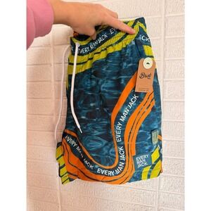 NWT COLD PLUNGE EVERY MAN JACK swim shorts trunks medium men's